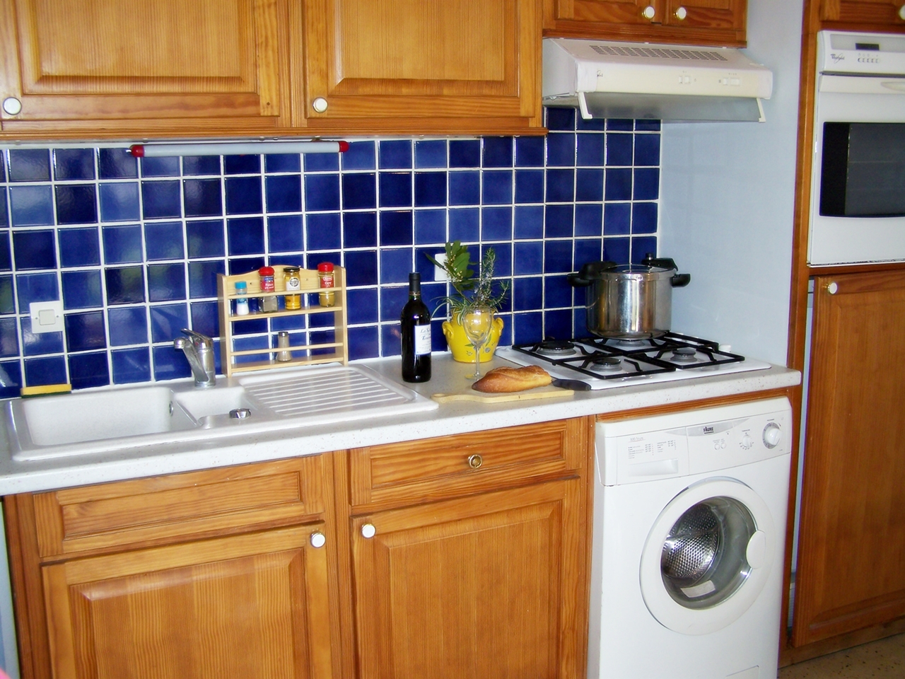 La cuisine d'un des gites